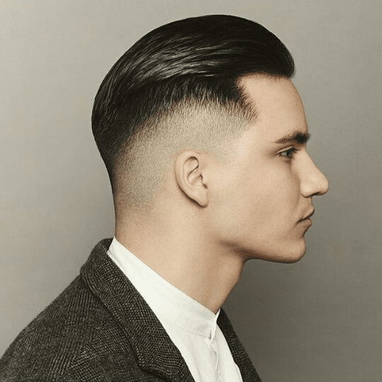 Slicked Back Undercut Elegance