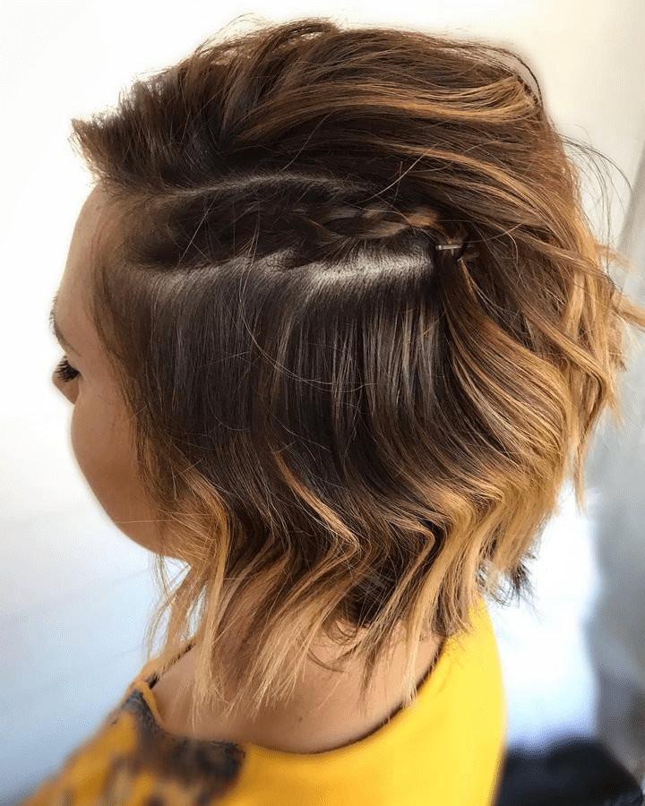 The Modern Bob with Edgy Twists and Ombre Transitions for 2024