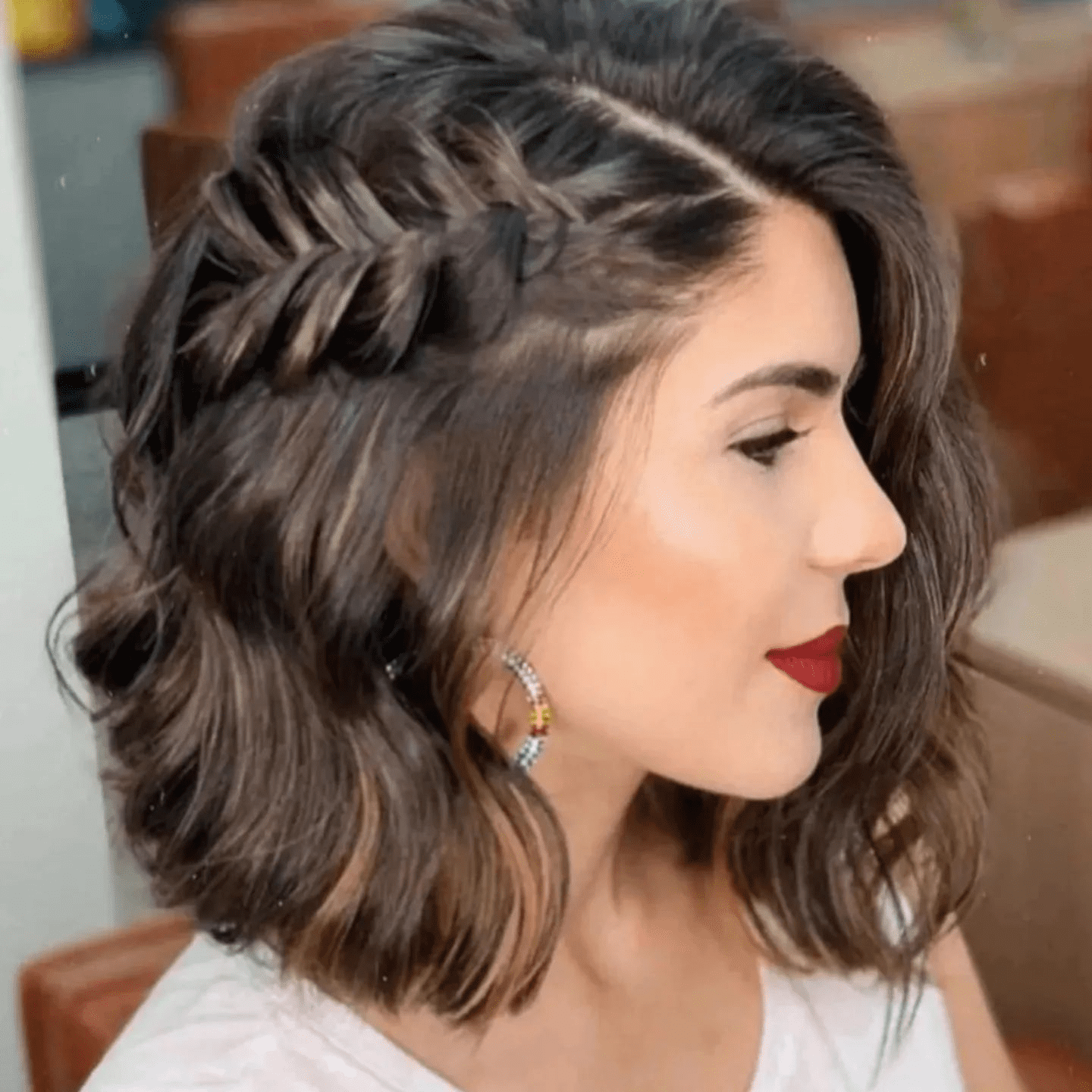 Bohemian Elegance Side Braid