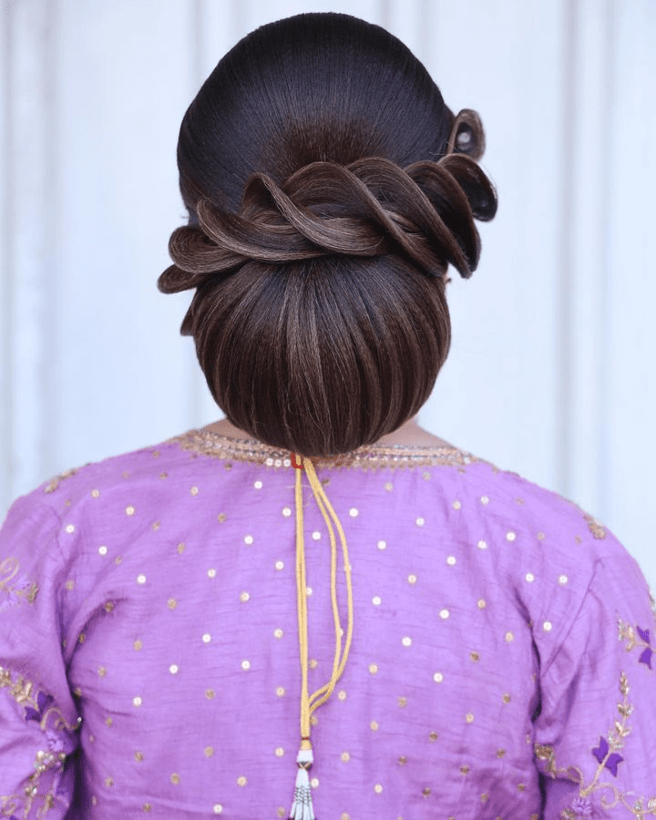 Braided Elegance Bun