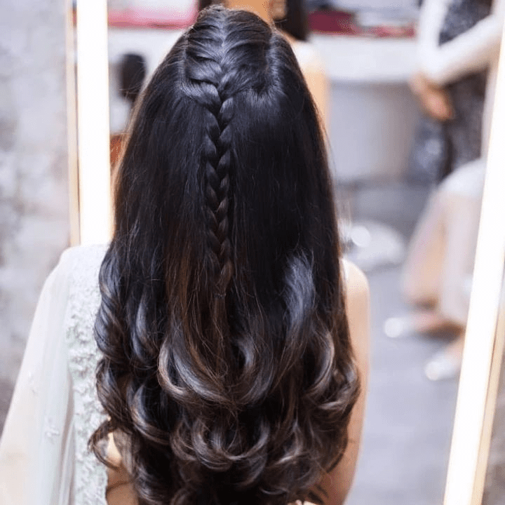 Braided Elegance with Waves