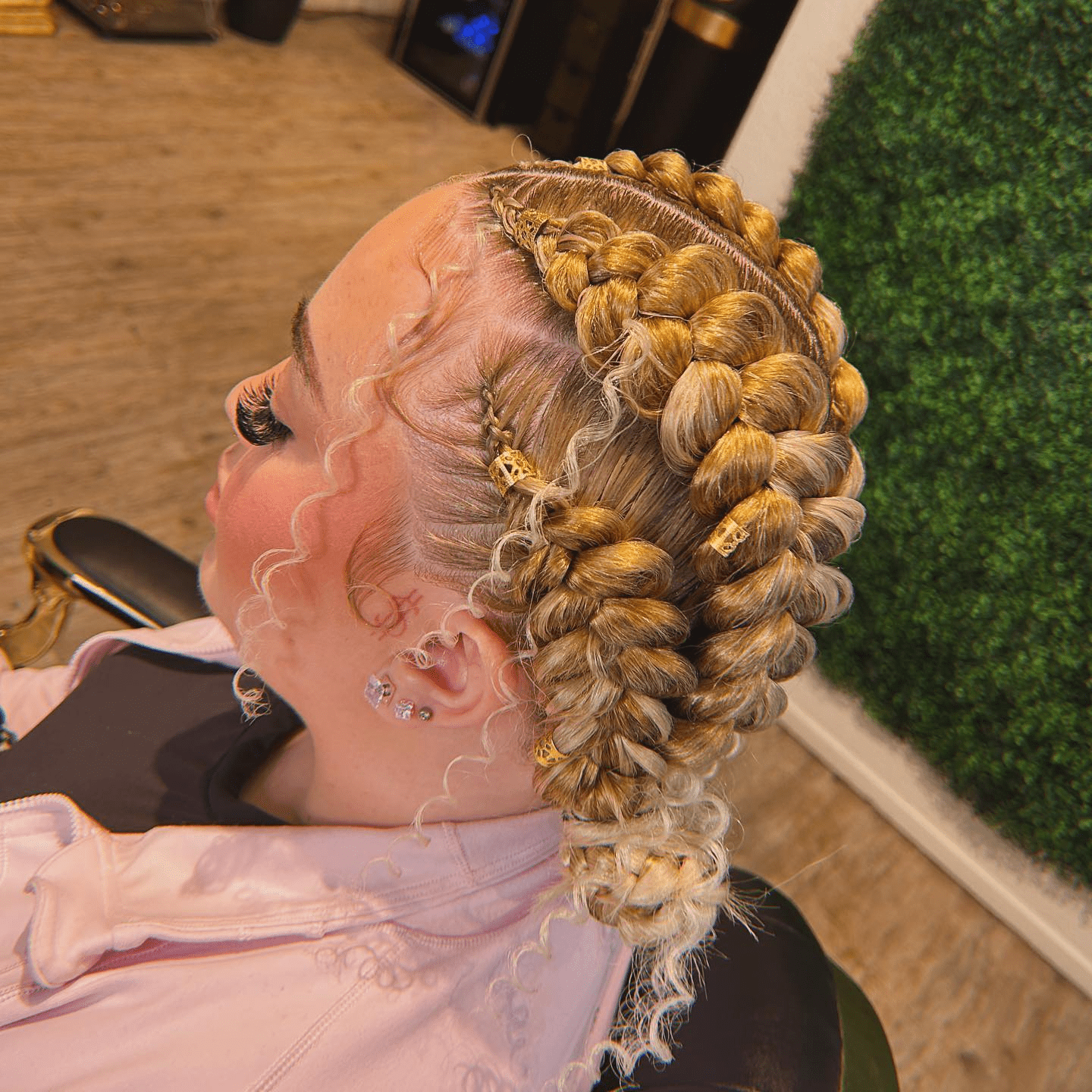 Butterfly Feed-In Braids