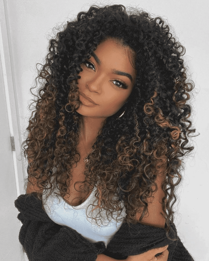 Cascading Curl Elegance