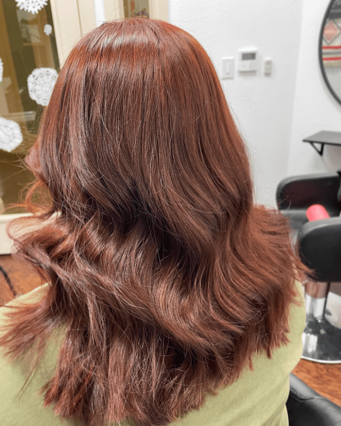 Chocolate Red Mane with Subtle Autumnal Hues