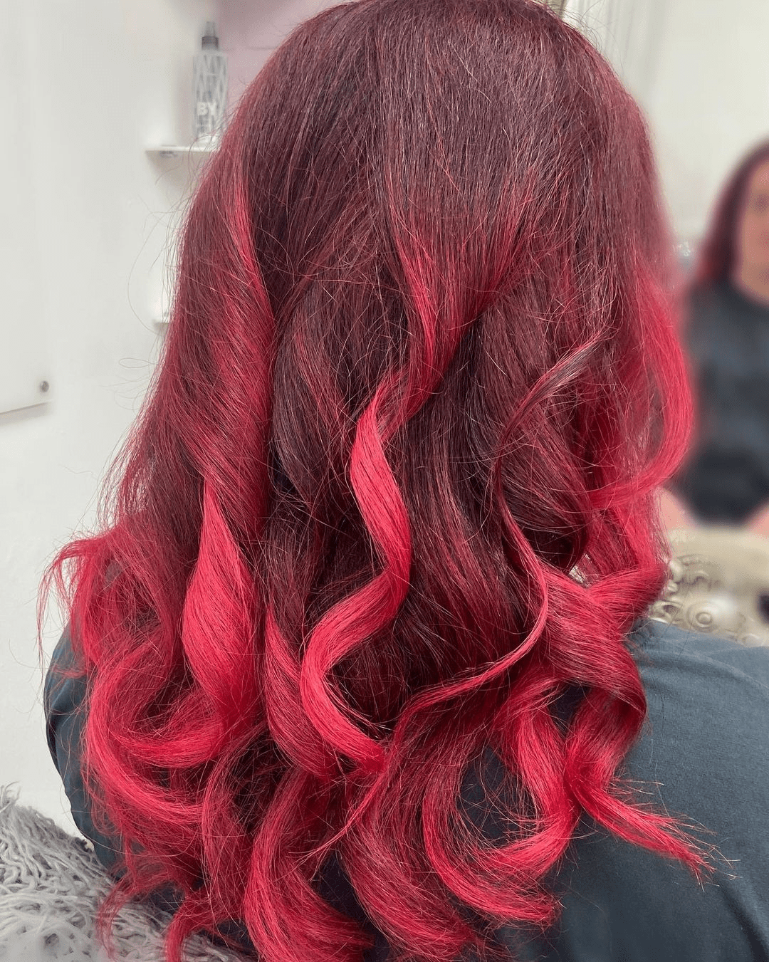 Crimson Fade Elegance