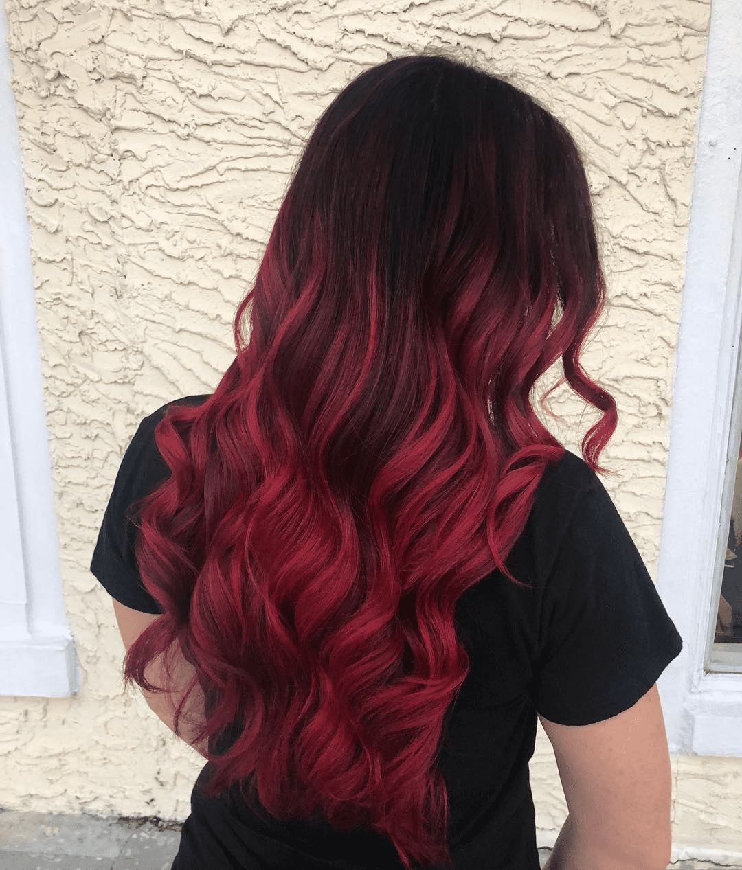 Crimson Fade Elegance