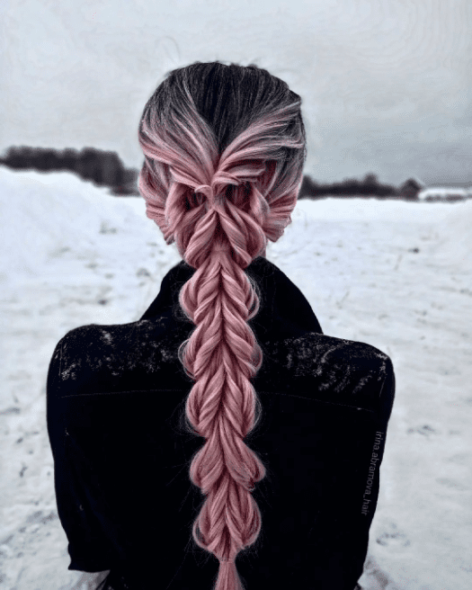 Detailed Pull-Through Braid 