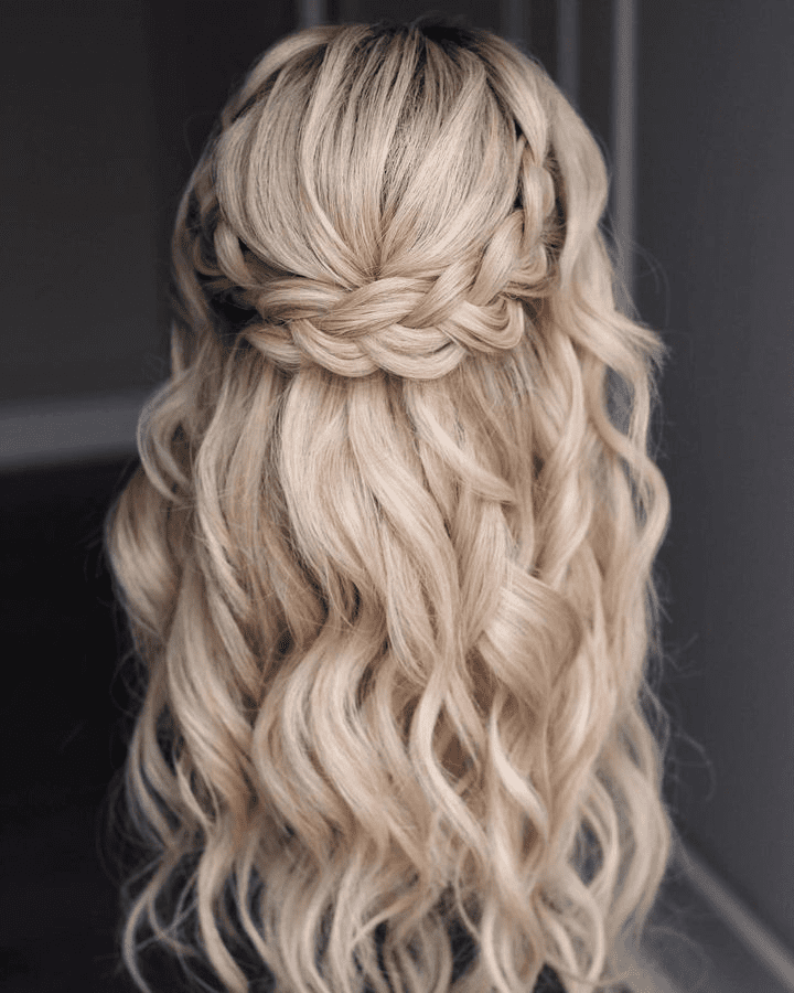 Enchanted Golden Side Braid