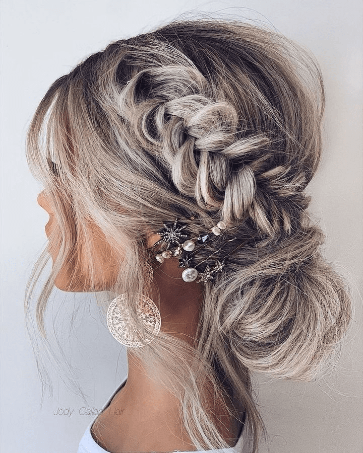 Enchanted Side Braid Elegance