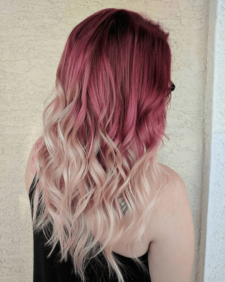 Fiery Ombre Elegance