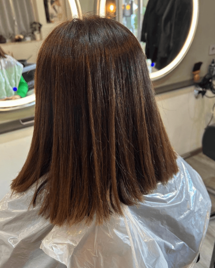 Glowing Hazelnut Hair