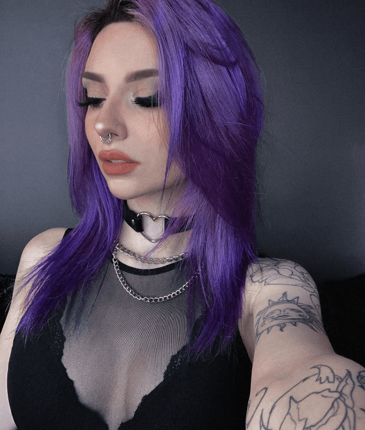 Midnight Violet Asymmetry