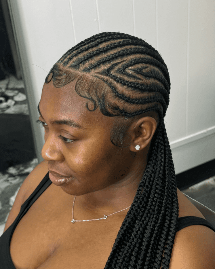 Pony Perfection Fulani Braids