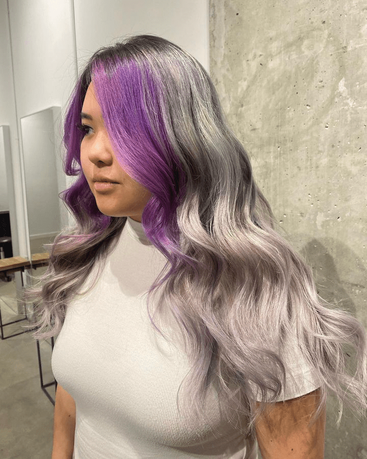 Silver Lavender Elegance