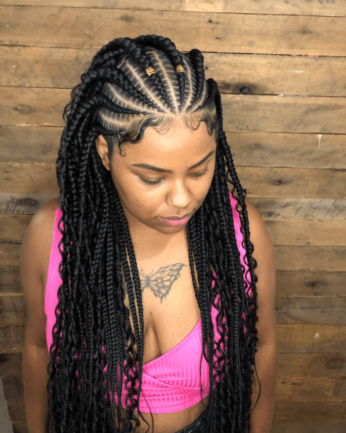 20 Simple Fulani Braids For A Chic Look