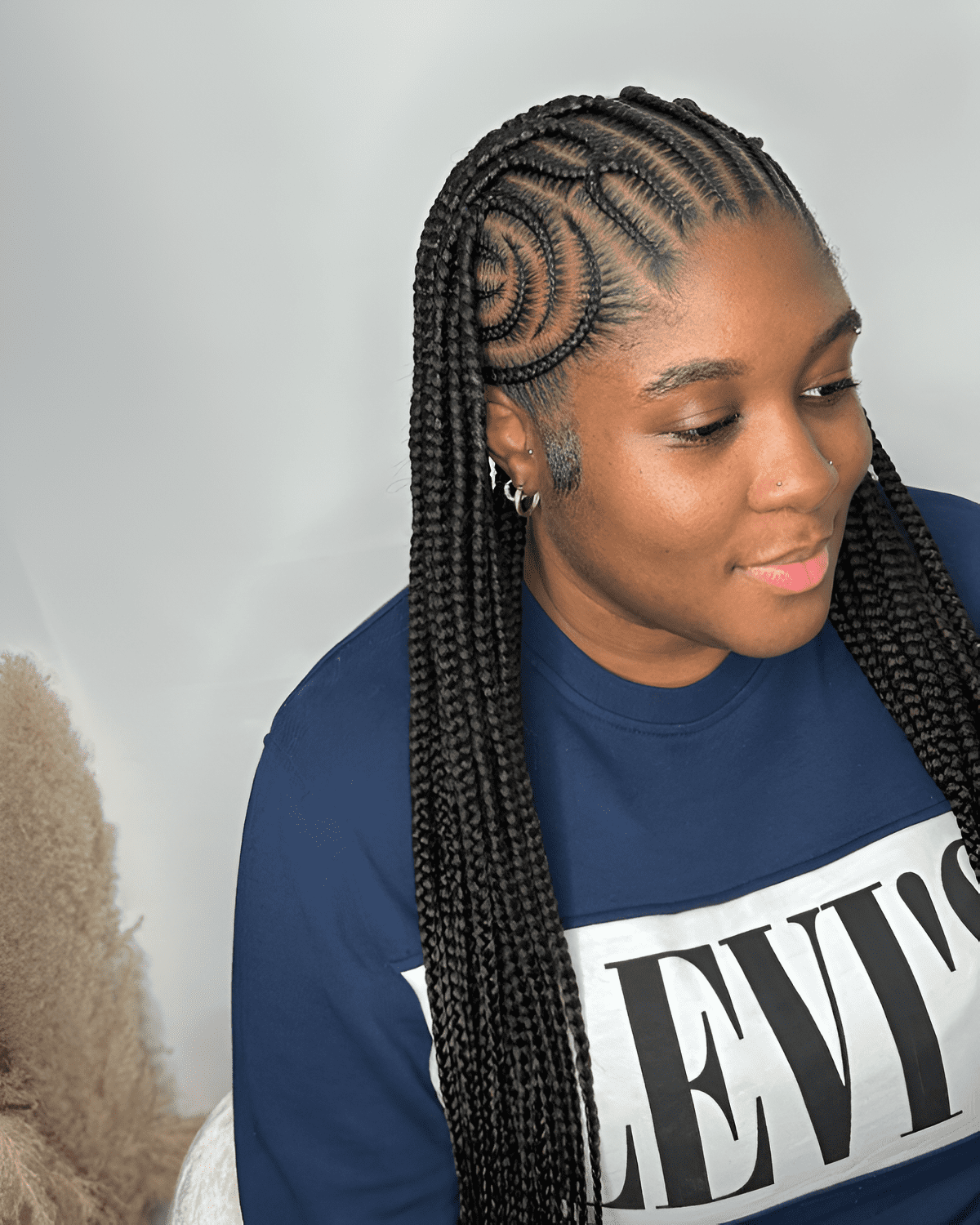 standard fulani braids