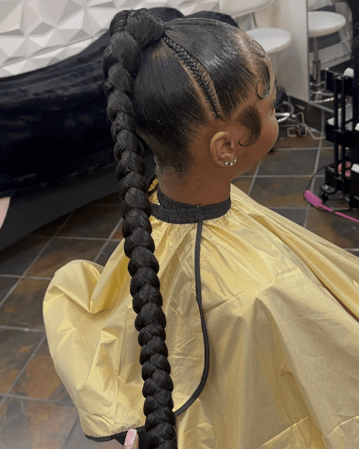 Thick Braid with Texture