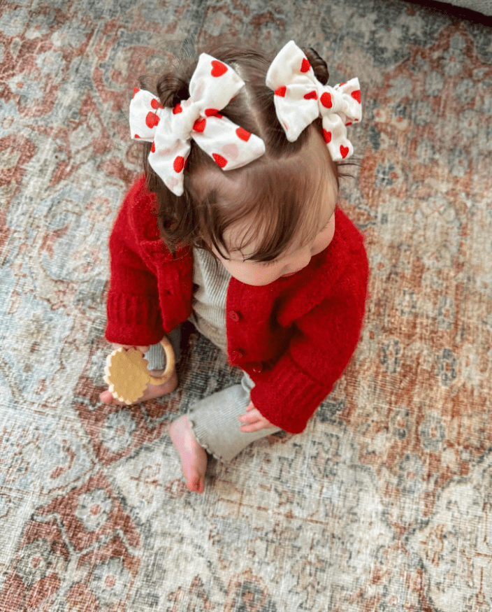 Toddler Topknots with Bows