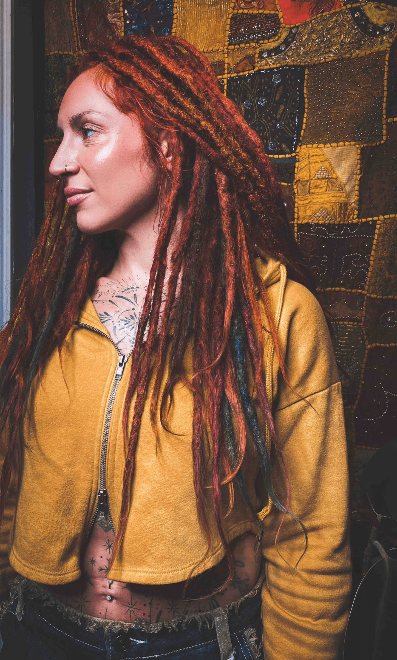 Vivid Locs of Whimsy