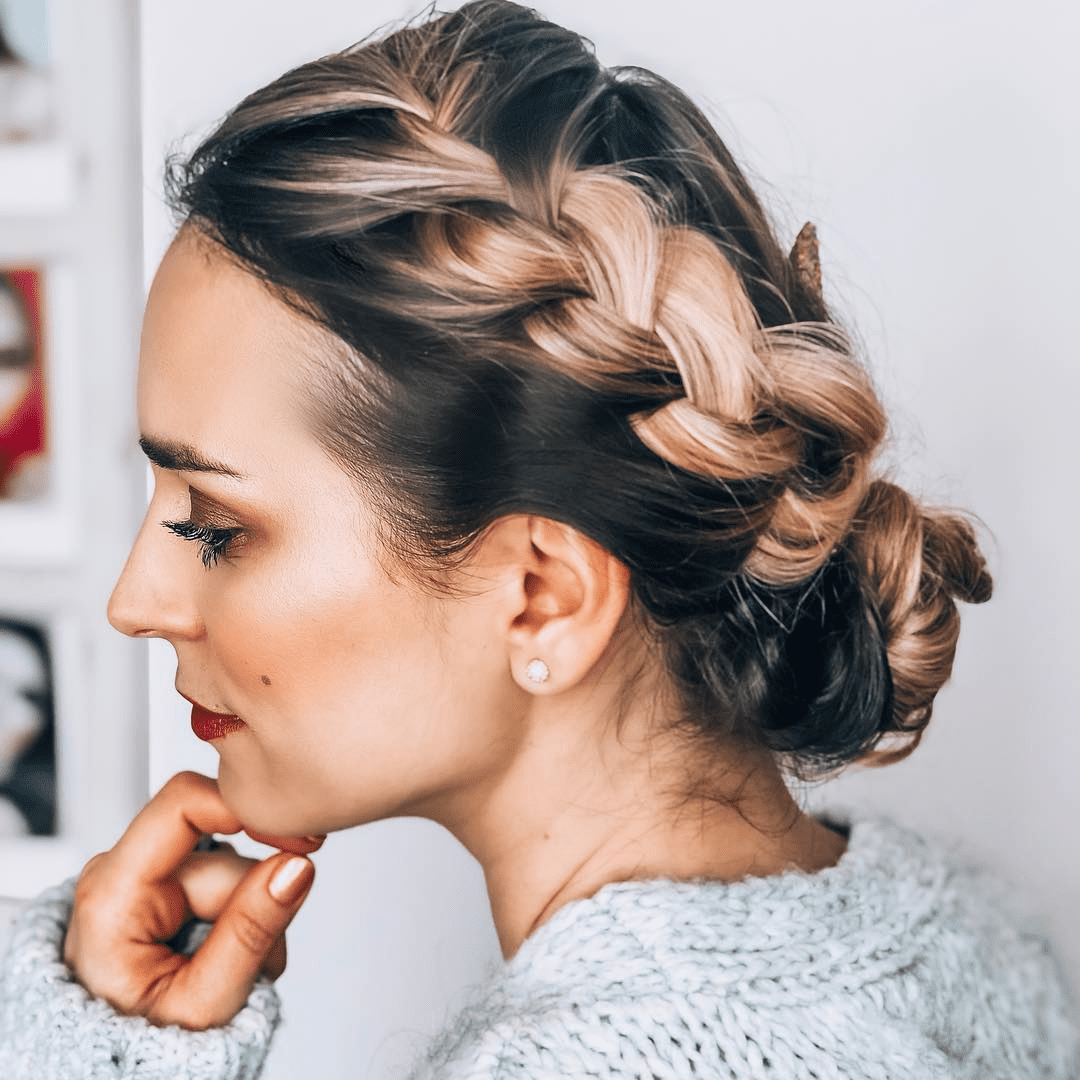 Whimsical Side Braid Cascade