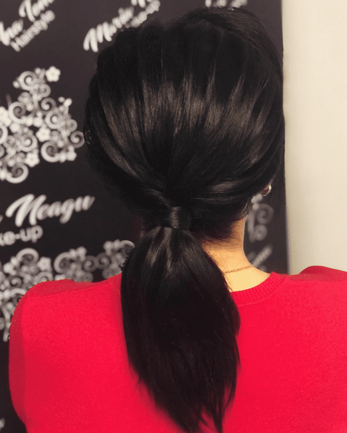 Wrapped Ponytail