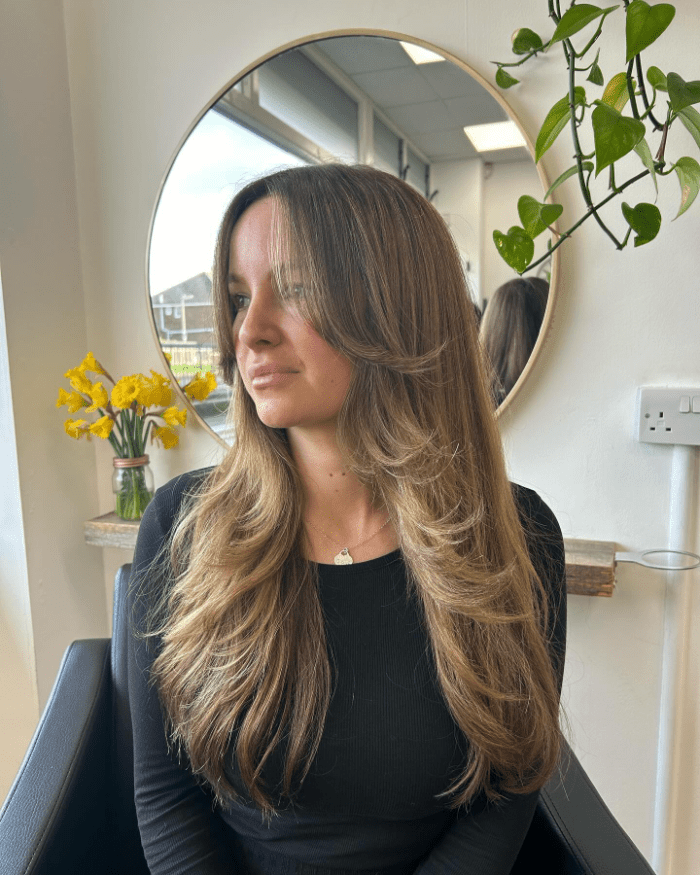 Balayage Elegance in Layers