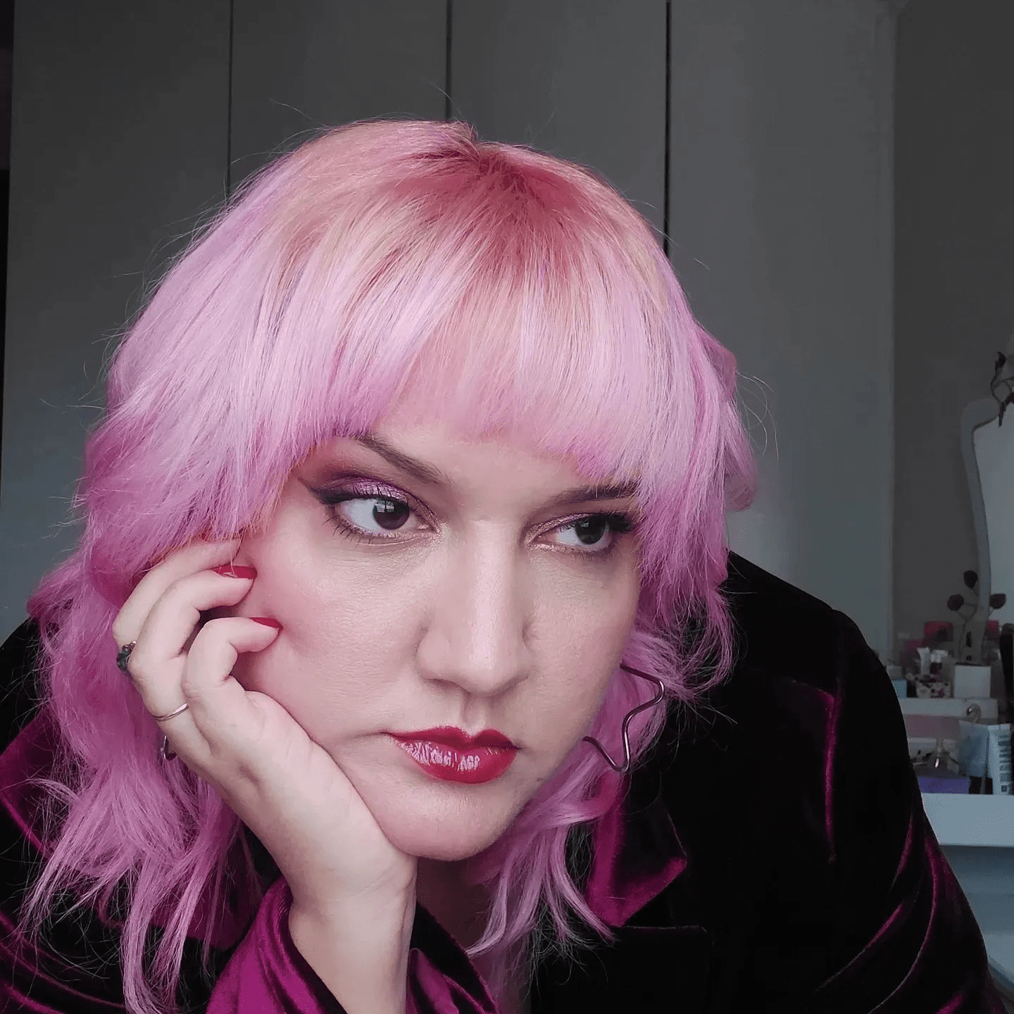 Bold Pink Butterfly Chic