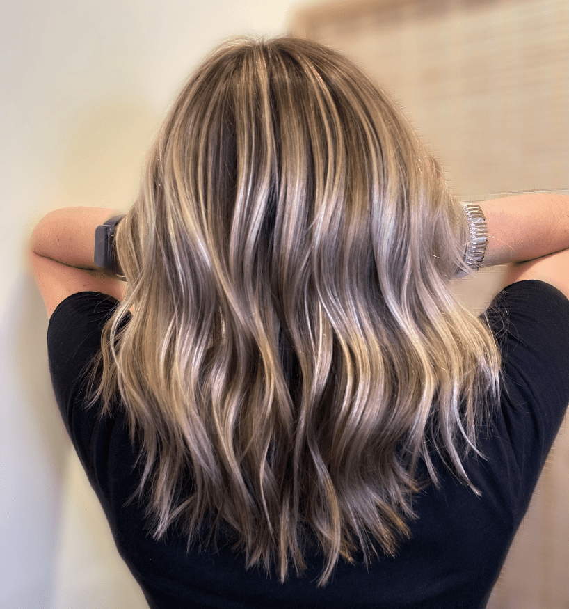 Casual Blonde Highlights