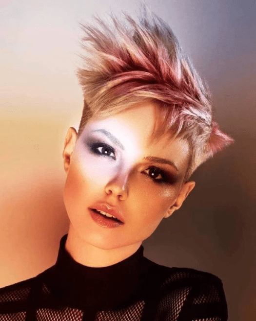 Edgy Pixie Punk Flair