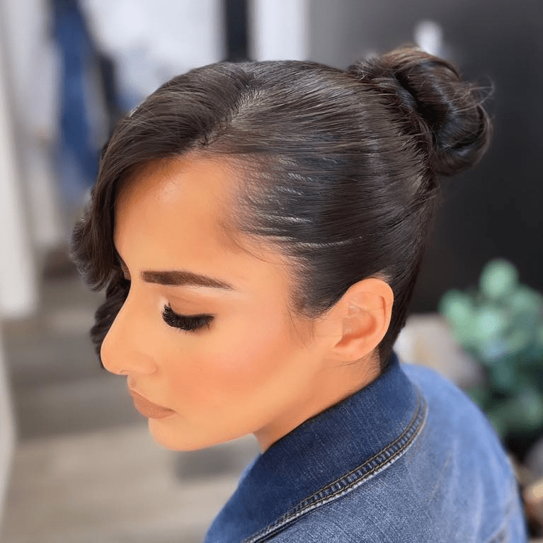 Elegant High Bun