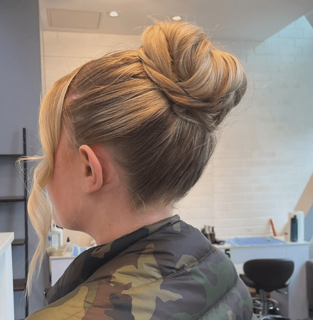 Elevated Twisted Bun