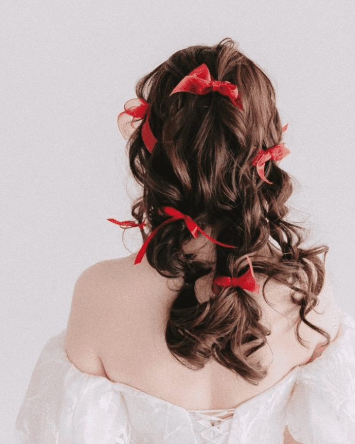 Enchanted Curls and Ribbons