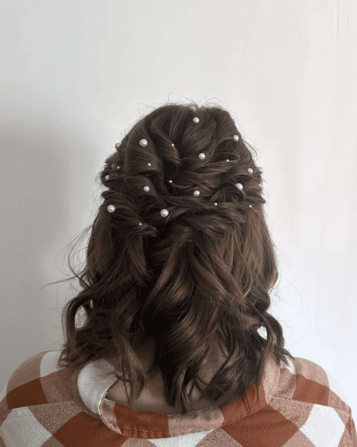 Playful Pearls and Curls