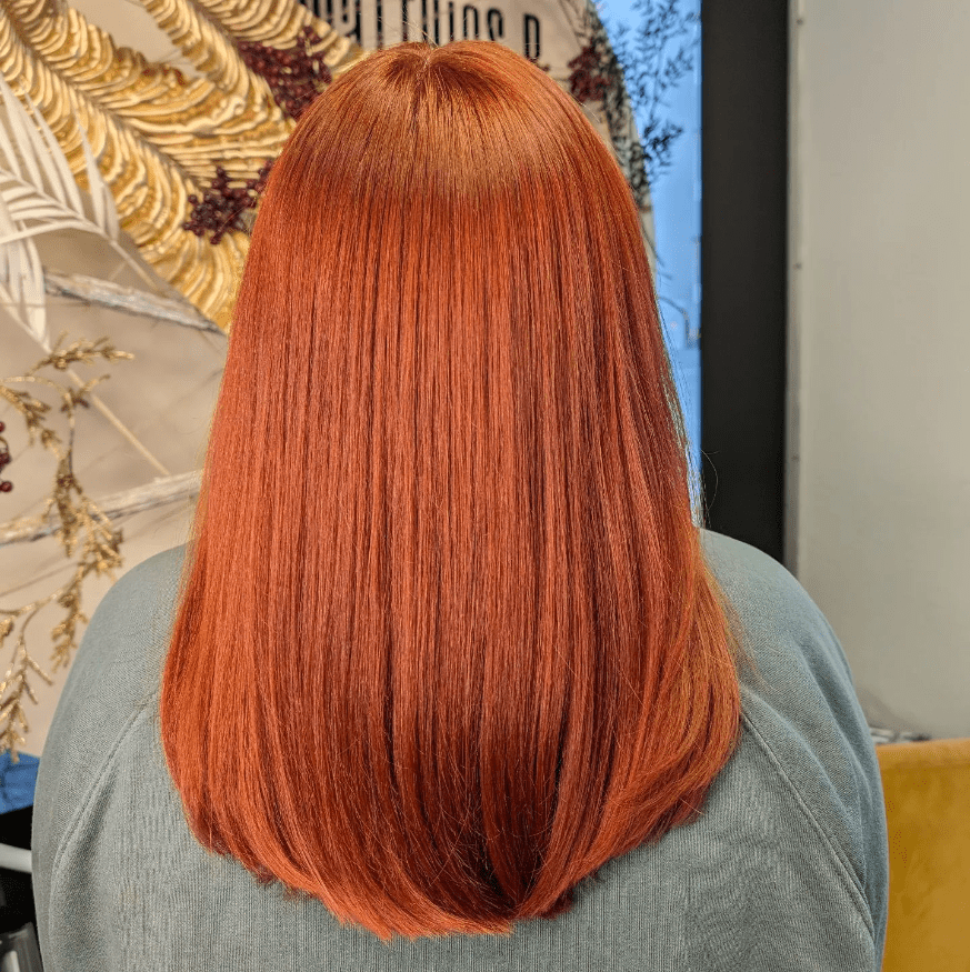 Radiant Reddish Refined Locks