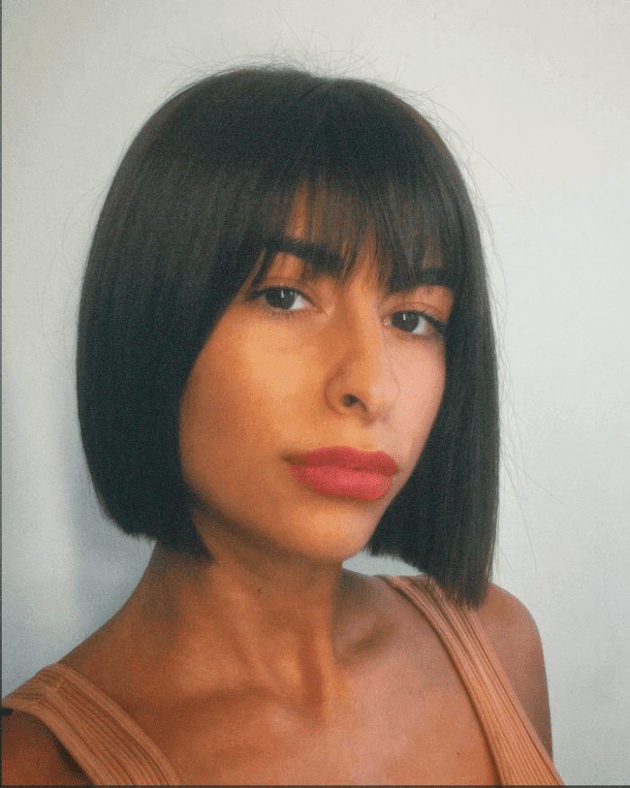 Sleek Bobs and Bold Bangs