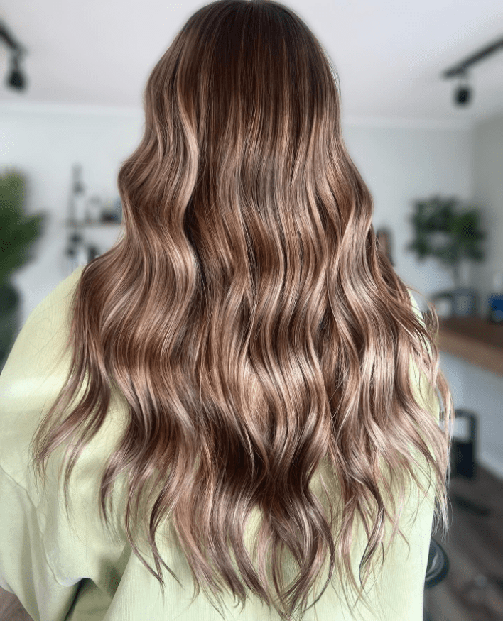 Summer Balayage Waves