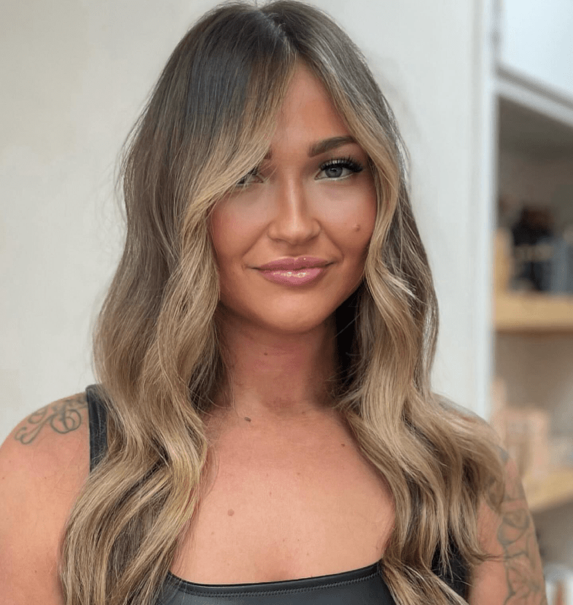 Sun-Kissed Balayage Waves