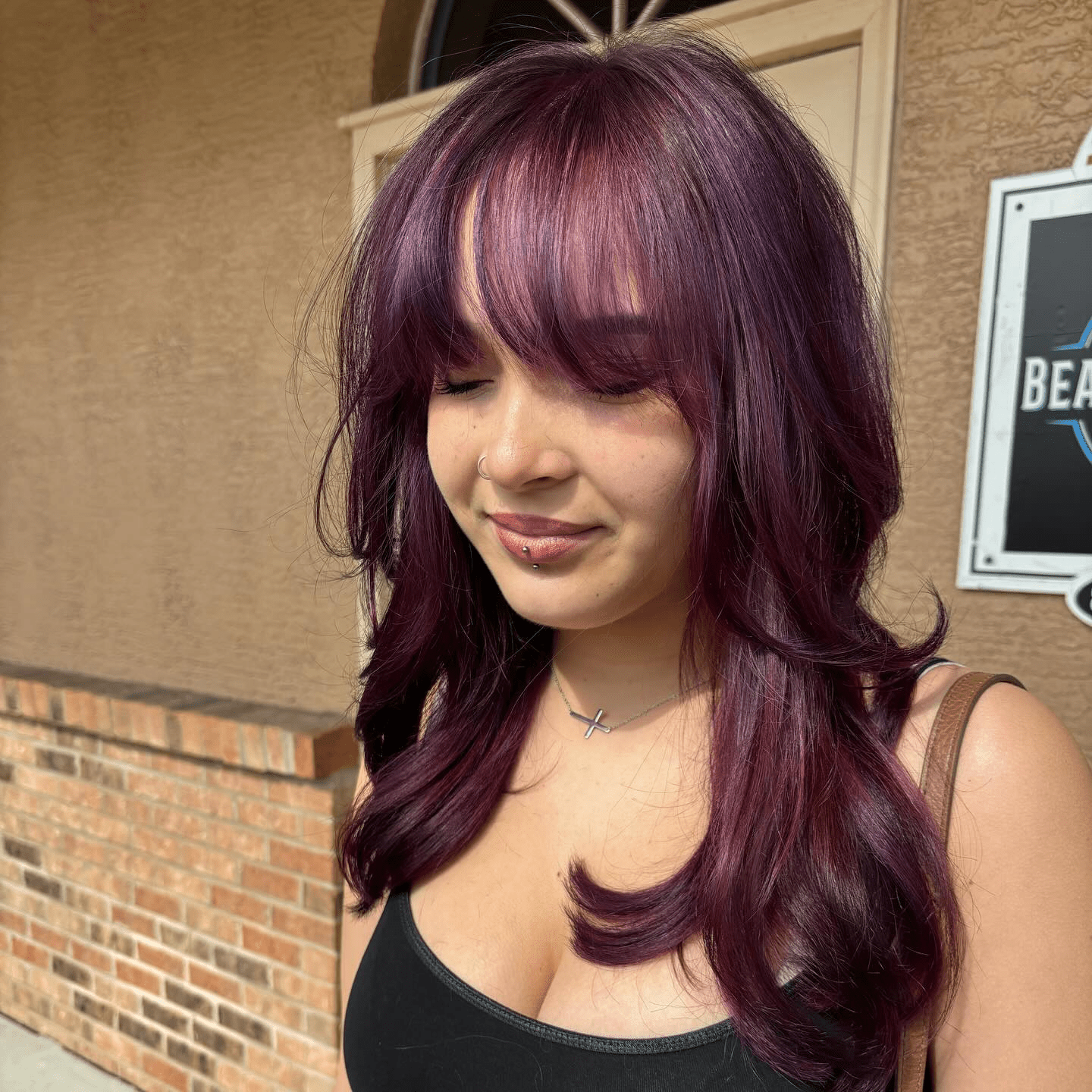 Vibrant Purple Whimsy Locks