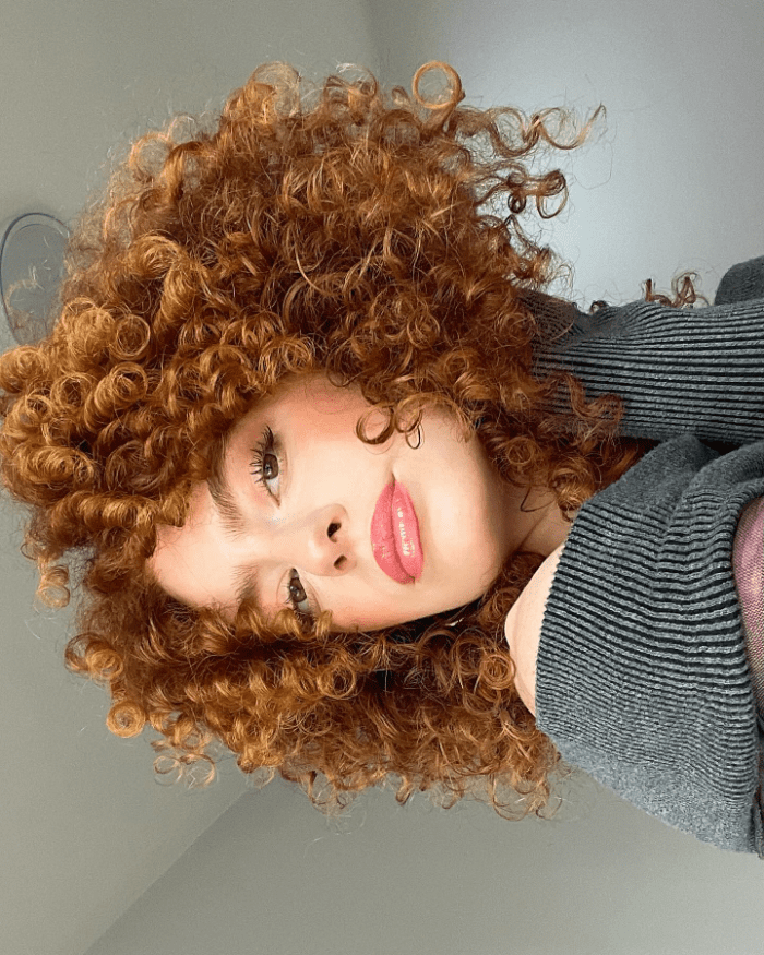 Vibrant Ringlets Embrace Charm