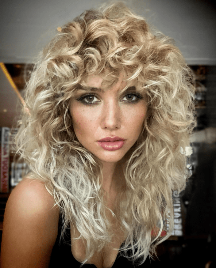 Bold Blonde Curls Unleashed