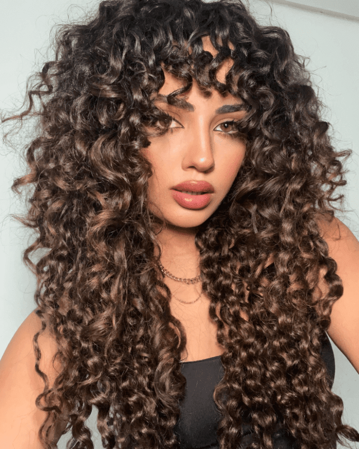 Caramel Curls Embrace Fullness