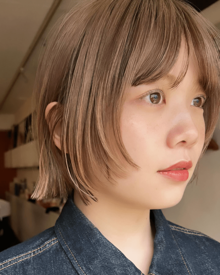 Chic Bob with Wispy Bangs