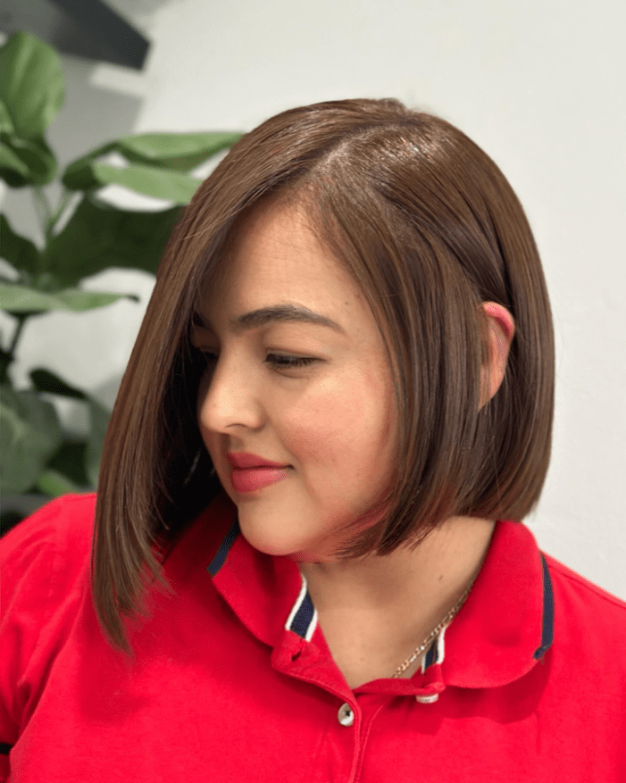 Deep-Parted Bob