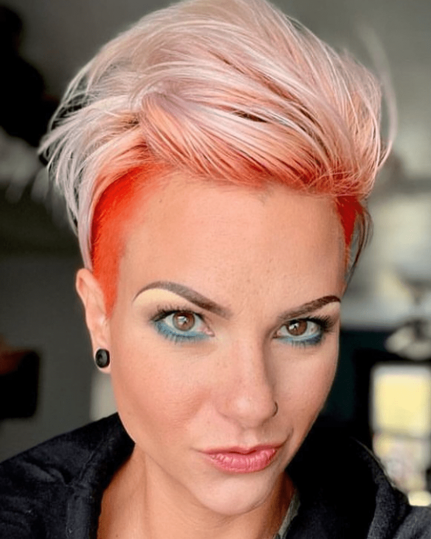 Edgy Chic Color Fade