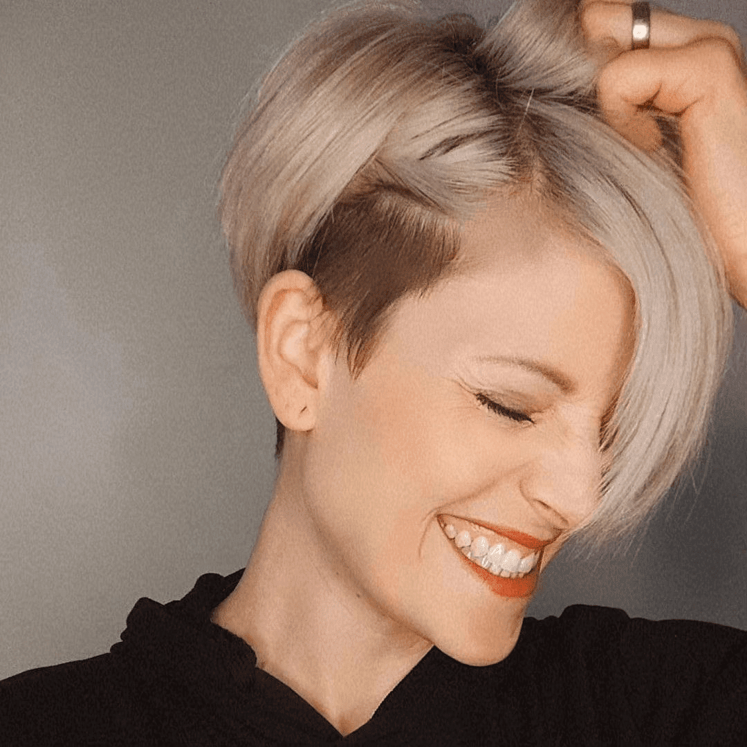 Edgy Pixie Undercut Elegance