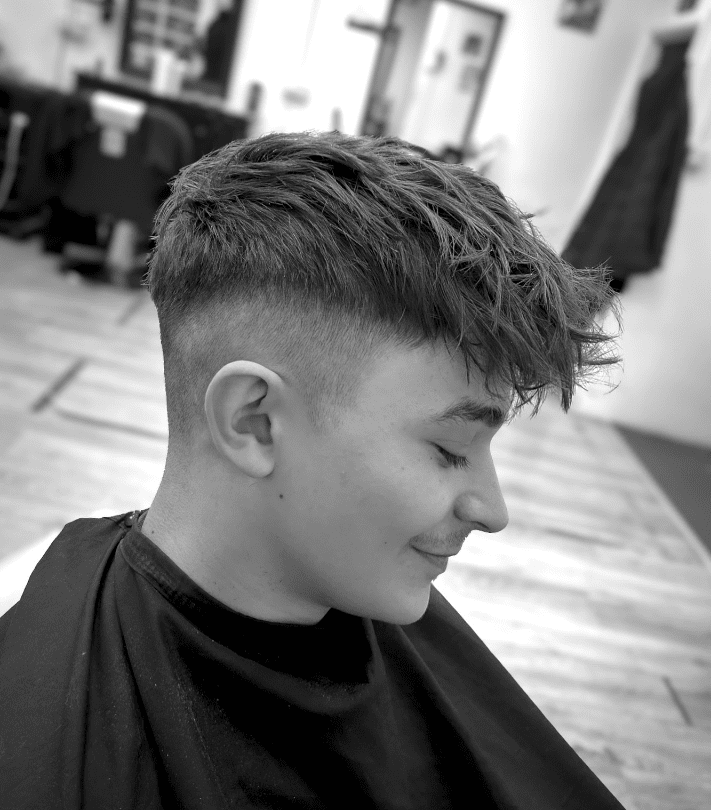 Edgy Tousled Top Cut