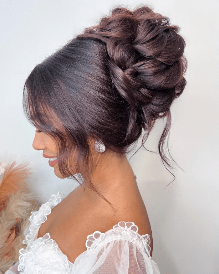 Elegance Entwined: Romantic Updo