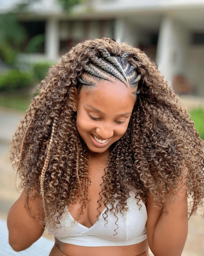 Elevated Shuku with Playful Curls