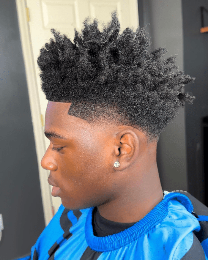 Elevated Waves High-Top Fade