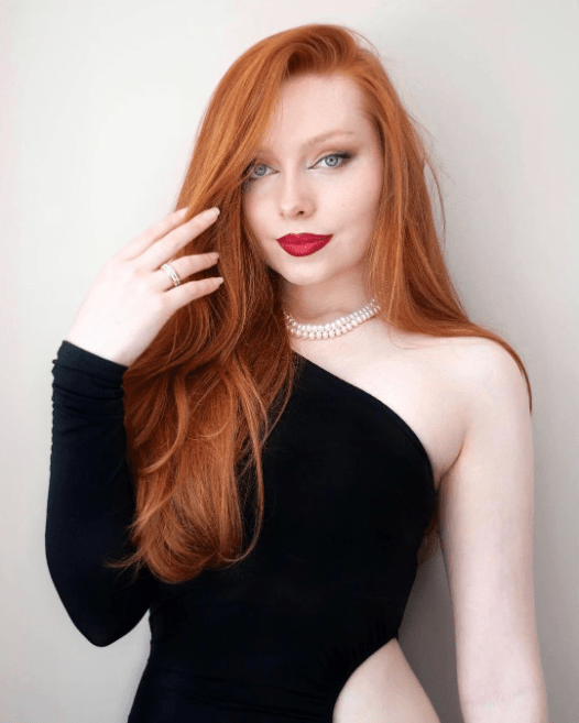 Ginger Cascade Elegance